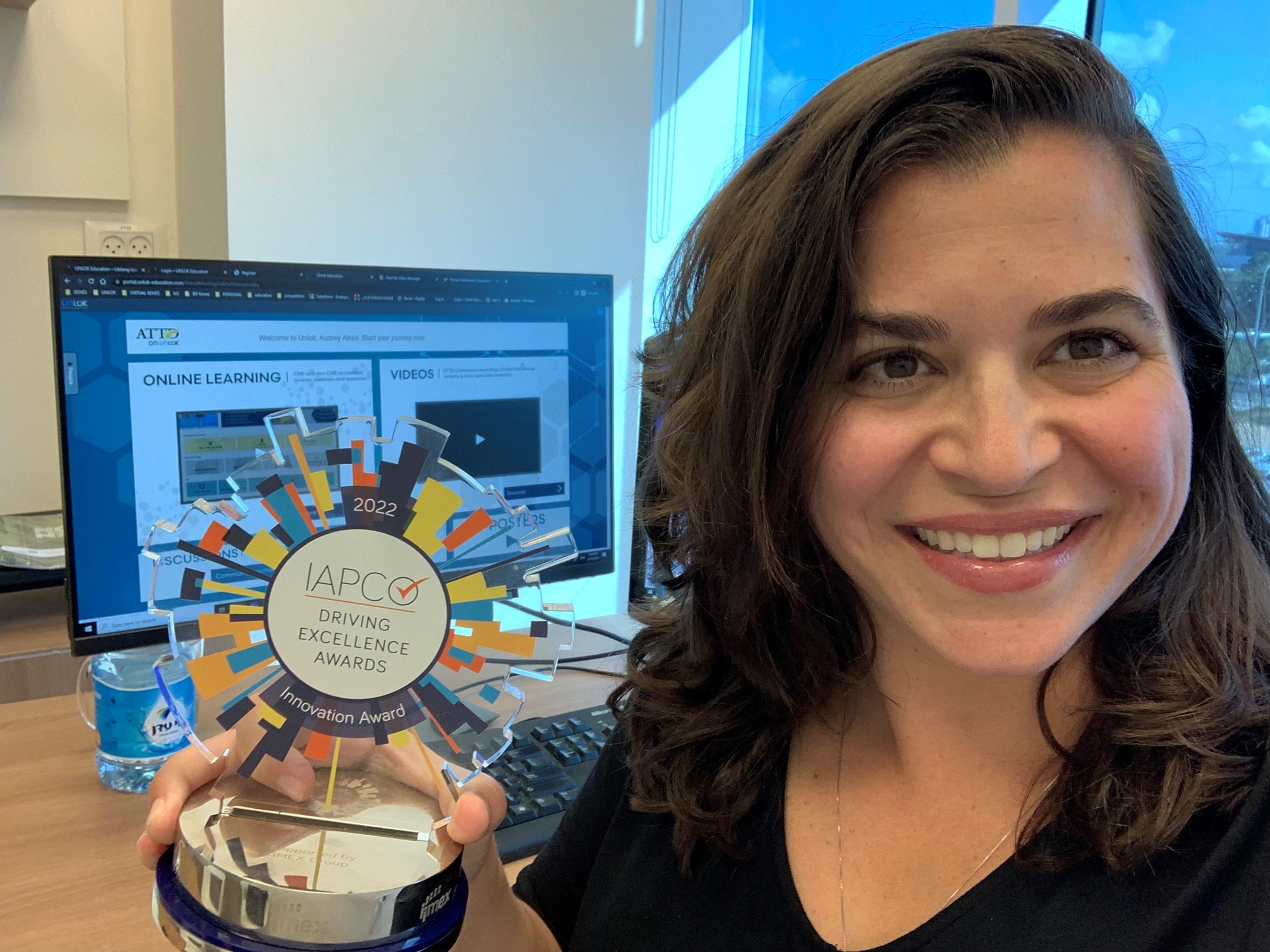 Audrey Alloul IAPCO Innovation Award