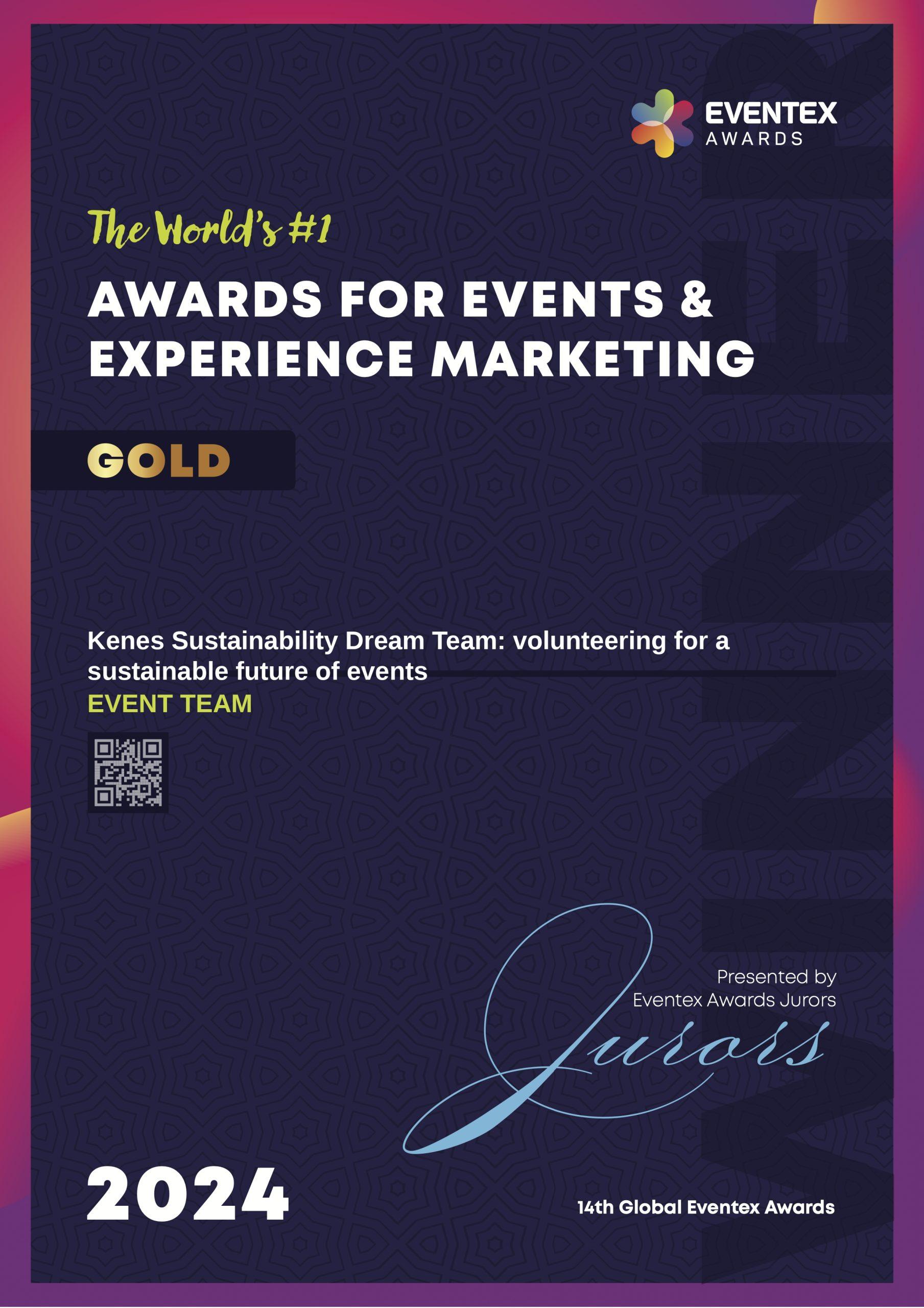 Kenes Sustainability Dream Team_ volunteering for a sustainable future of events - Gold_page-0001